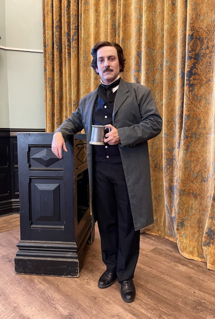 Campbell Harmon as Edgar Allan Poe