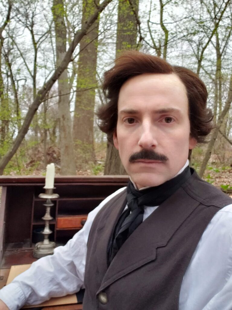 Campbell Harmon as Edgar Allan Poe