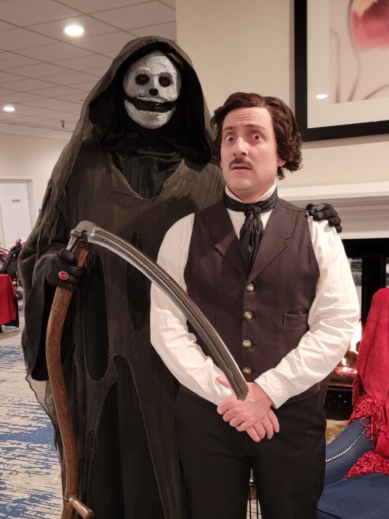 Campbell Harmon as Edgar Allan Poe