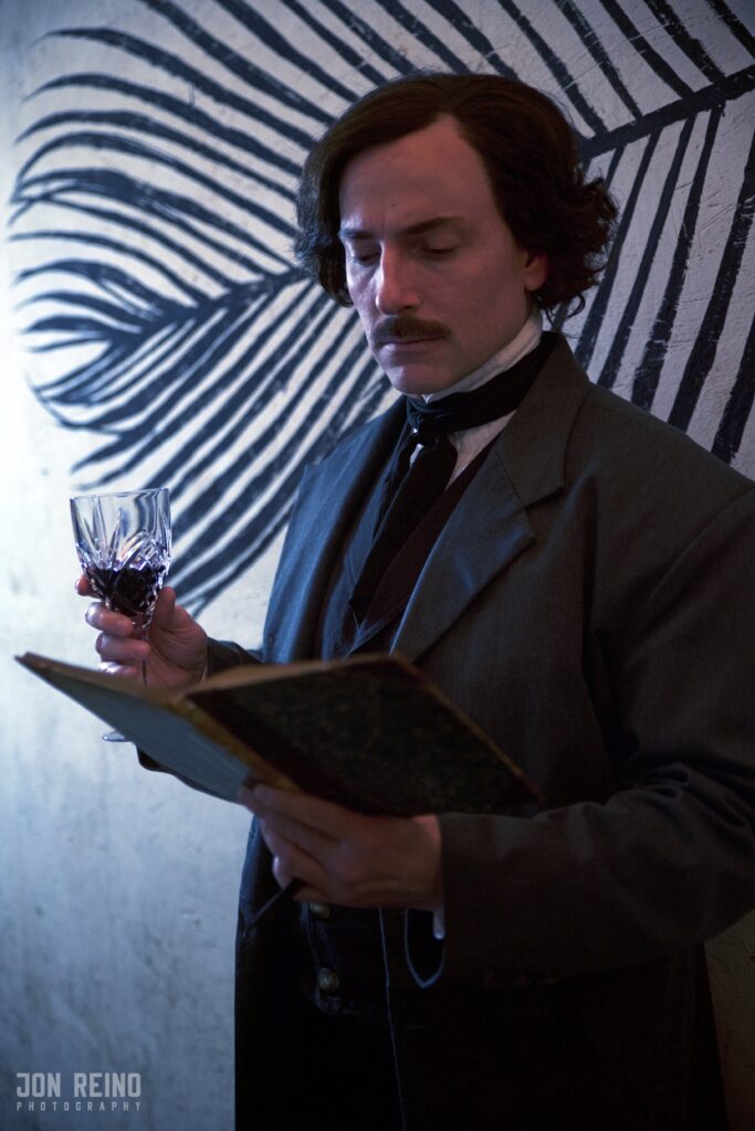 Campbell Harmon as Edgar Allan Poe